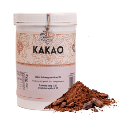 Kakao alkalizowane 300g - Schronisko Bukowina