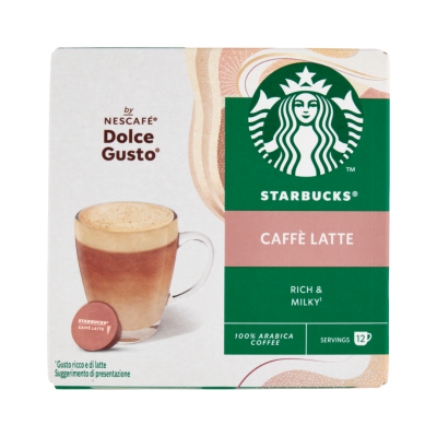 Kawa w kapsułkach Dolce Gusto Caffe Latte 121g - Starbucks