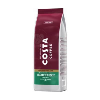 Kawa ziarnista Arabica brazilian character Dark Roast włoska 1kg - Costa
