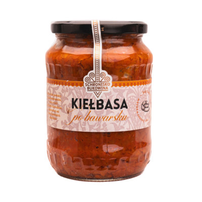 Kiełbasa po bawarsku 700g - Schronisko Bukowina