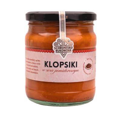 Klopsiki w sosie pomidorowym  400 g Schronisko Bukowina