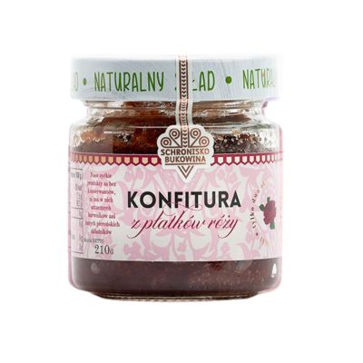 Konfitura z płatków róży
