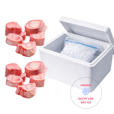 Kości wołowe szpikowe 2 x 1 kg - schronisko bukowina
