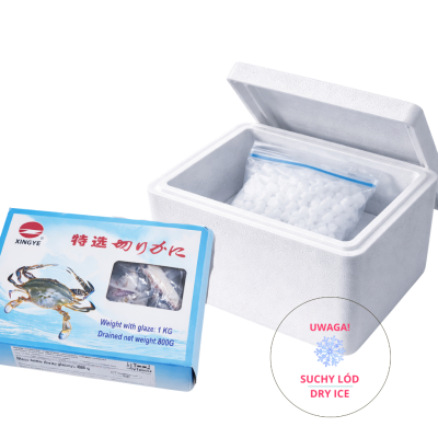 Krab surowy połówki 1kg - myfood