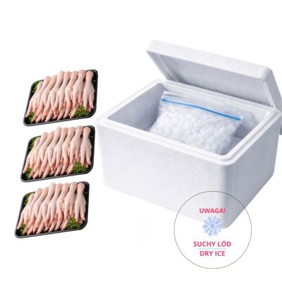 3xKurze łapki  świeże 1 kg - Schronisko Bukowina