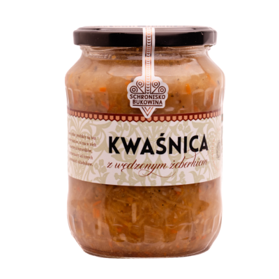 Kwaśnica z wędzonym żeberkiem.