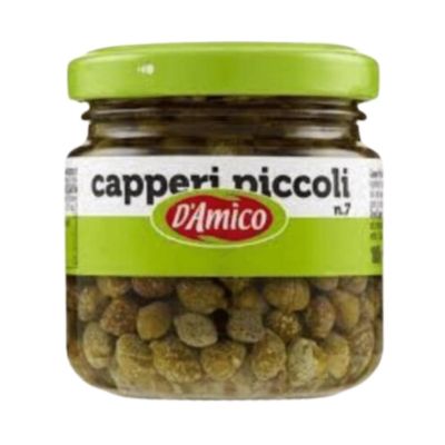 Włoskie małe kapary w occie winnym - D'Amico