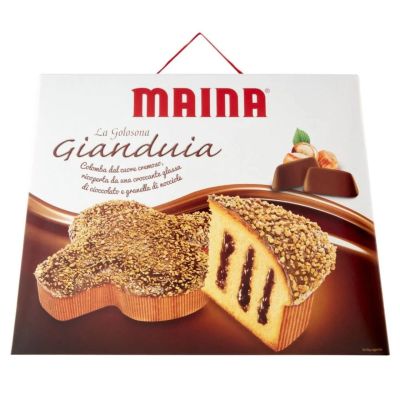 Babka Colomba czekoladowo-orzechowa Gianduia 750g - Maina