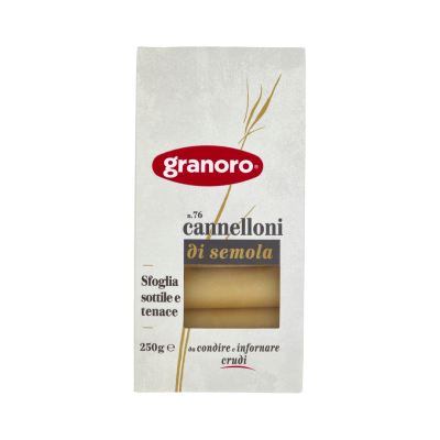 Makaron Cannelloni Semola n.76 250g - Granoro