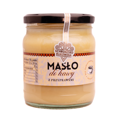 Masło kawa kuloodporna z przyprawami 300 g - Schronisko Bukowina