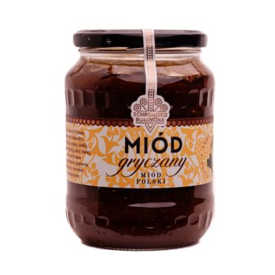 Miód gryczany, miód polski.