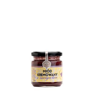 Miód kremowany z czarnym bzem