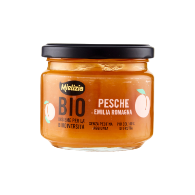 Mus Brzoskwiniowy Bio bez konserwantów 250g - Mielizia