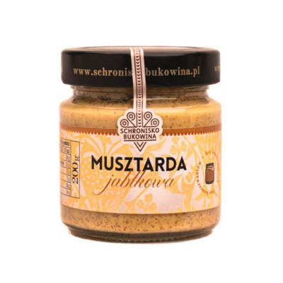 Musztarda jabłkowa 200g - Schronisko Bukowina
