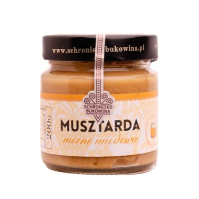 Musztarda mocno miodowa. 