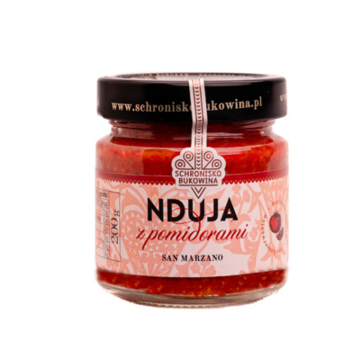 Nduja z pomidorami San Marzano 200g - Schronisko Bukowina
