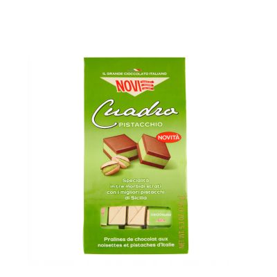 Włoskie czekoladki Cuadra Pistacchio - Novi