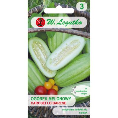 Nasiona Ogórek melonowy Carosello Barese 2g - W.Legutko