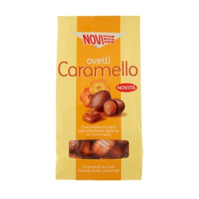 Czekoladowe jajeczka z karmelowym nadzieniem - Novi