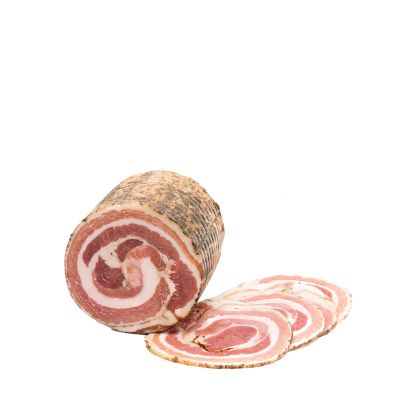 Pancetta włoski boczek dojrzewający.