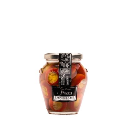 Włoskie pikantne papryczki w zalewie