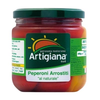 Włoska pieczona papryka w zalewie Artigiana