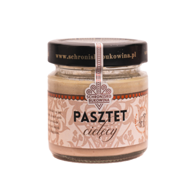 Pasztet cielęcy 160g - Schronisko Bukowina