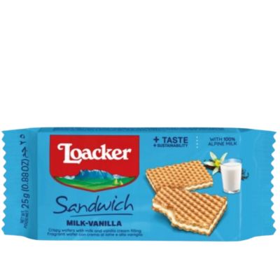 Wafelek mleczno - waniliowy - Loacker