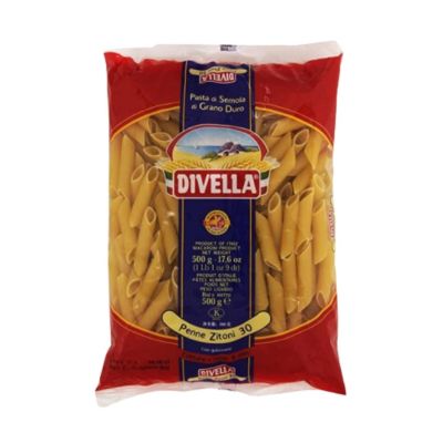 Włoski makaron Penne Zitoni 30 - Divella