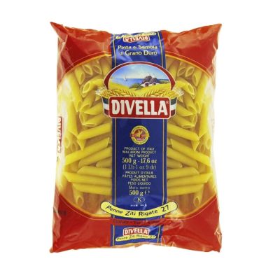 Włoski makaron penne Ziti Rigate 27 - Divella