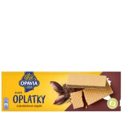 Wafelki kakaowe Zlate Oplatky - Opavia