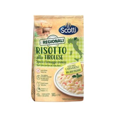 Risotto z serkiem i szynką speck - Scotti