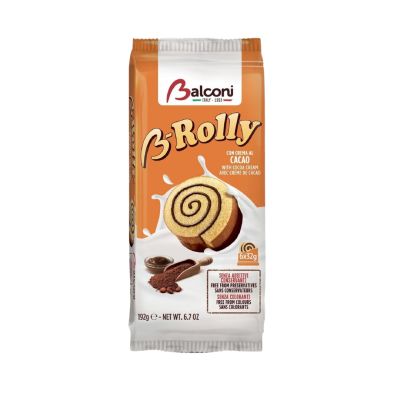 Rolada biszkoptowa z czekoladą - Balconi 