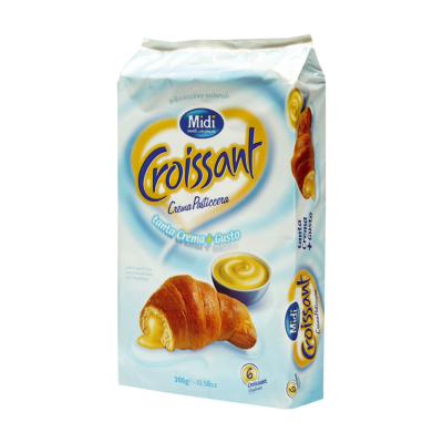 Rogaliki z kremem budyniowym - Midi