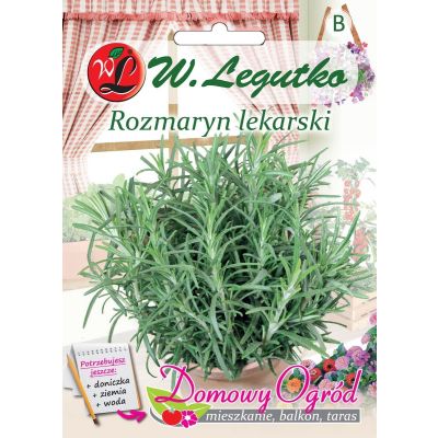Nasiona Rozmaryn lekarski 0.10g na balkon i taras - W.Legutko