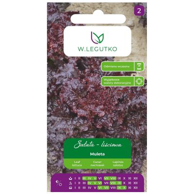 Nasiona Sałata Muleta 1g - W.Legutko
