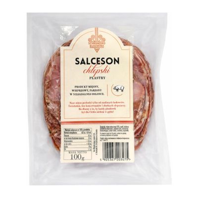 Salceson chłopski w plastrach 100g - Schronisko Bukowina