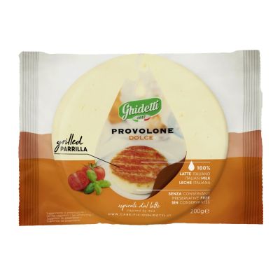 Ser łagodny Provolone w krążku do grillowania 200g - Ghidetti