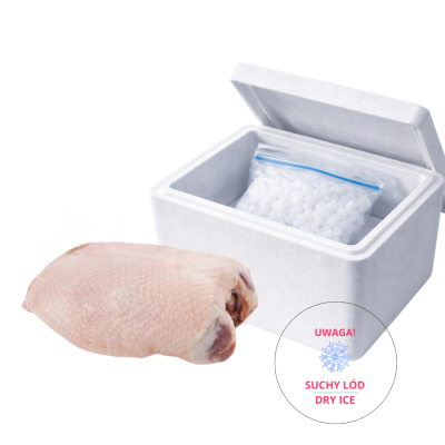 Pierś z polskiej gęsi owsianej z kością 1,1kg - Drosed