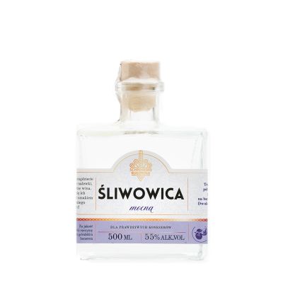 śliwowica mocna 500 ml 55% alk