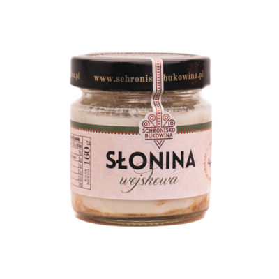 Słonina wojskowa 160g - Schronisko Bukowina