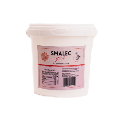Smalec z gęsi 1 kg - Schronisko Bukowina