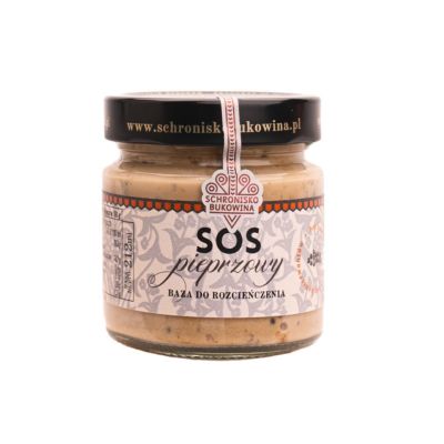 Sos pieprzowy 212 ml - Schronisko Bukowina