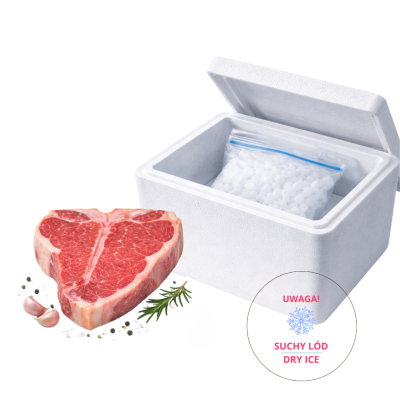 Stek z rostbefu z dużą polędwicą Porterhause 500g