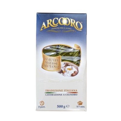 Tagliatelle, Arcooro - szpinakowy makaron jajeczny włoski