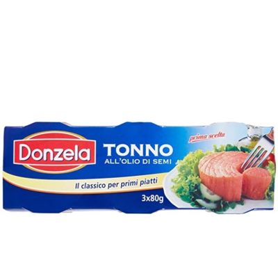 Tuńczyk w oleju słonecznikowym - Donzela