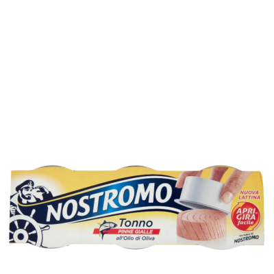 Tuńczyk w oliwie - Nostromo 3x65 g