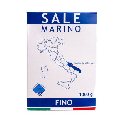 Włoska sól morska drobnoziarnista Piazzolla - Sale