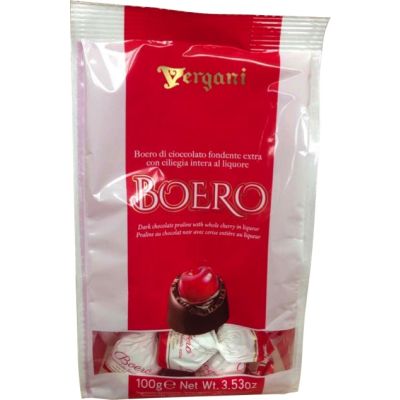 Włoskie wiśnie w alkoholu Vergani - Boero