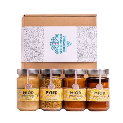 Zestaw prezentowy miodowy